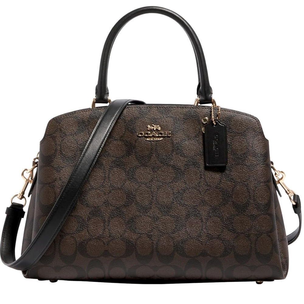 Coach Signature Lillie Carryall Handbag